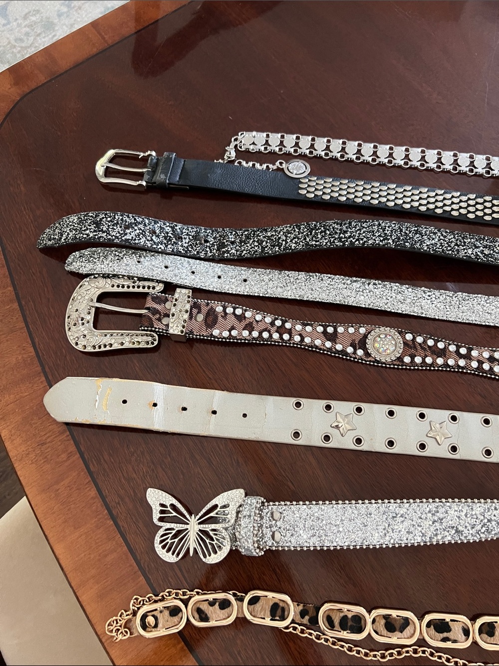 Assortment Of Belts With Bling Or Western!